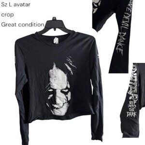 swedish metal band Avatar crop shirt